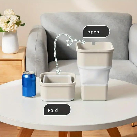 Silicone Collapsible Car Trash Bin